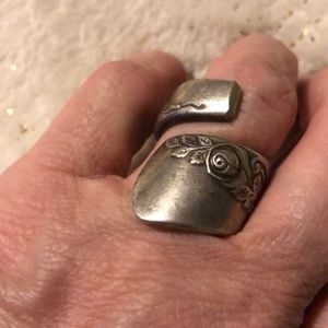Silver Spoon Ring